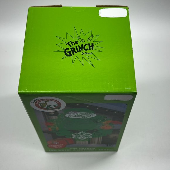 Gemmy Projection Lightshow Whirl-A-Motion Static Motion Dr. Seuss Grinch LED - Picture 5 of 7